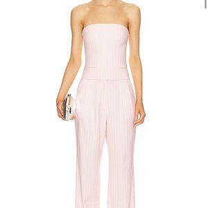 Pink Pinstripe Pants Lovers and Friends Revolve